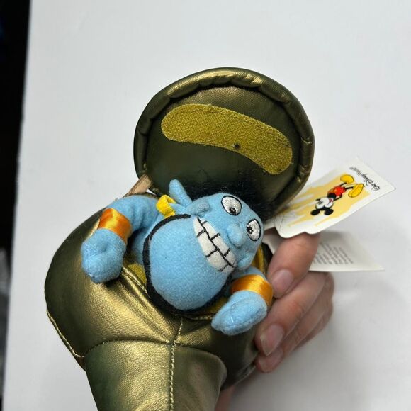 vintage 90s 1990s retro aesthetic Disney Genie plush from Aladdin - Picture 8 of 8